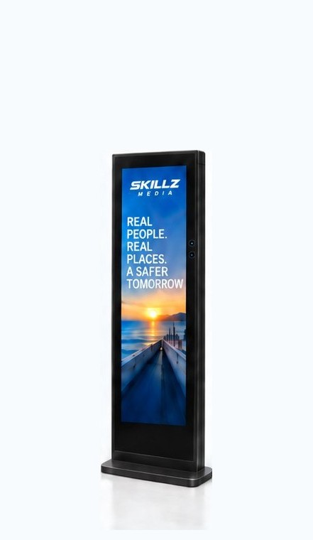Four foot floor standing display